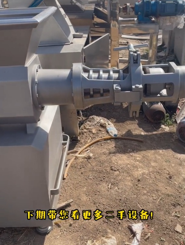 来看一款骨肉分离机,支持试机检测后上岗,下期继续更新