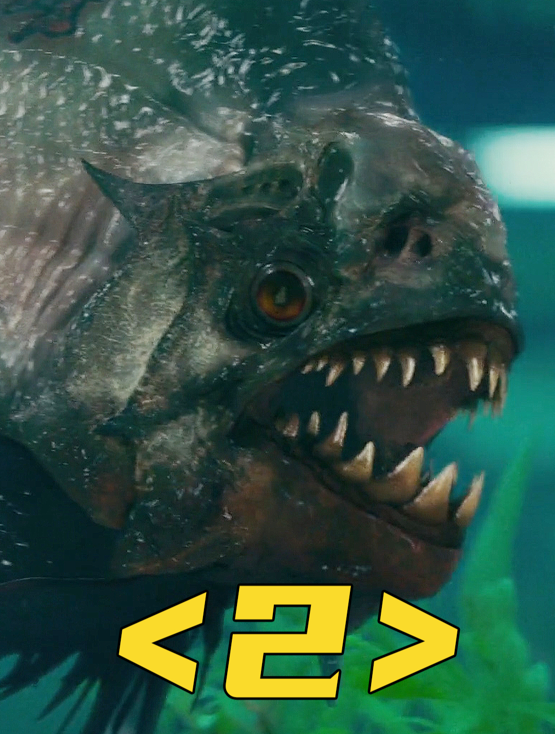 真的好看刺激的电影,懂的都懂!《食人鱼3DD》2/3