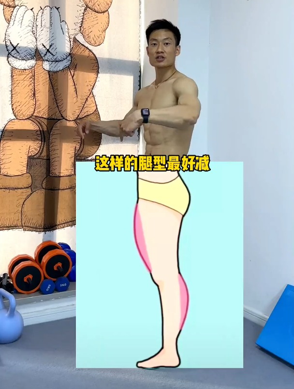 从侧面看大腿肌肉向前突出小腿肌肉向后突出偶尔还腰疼?