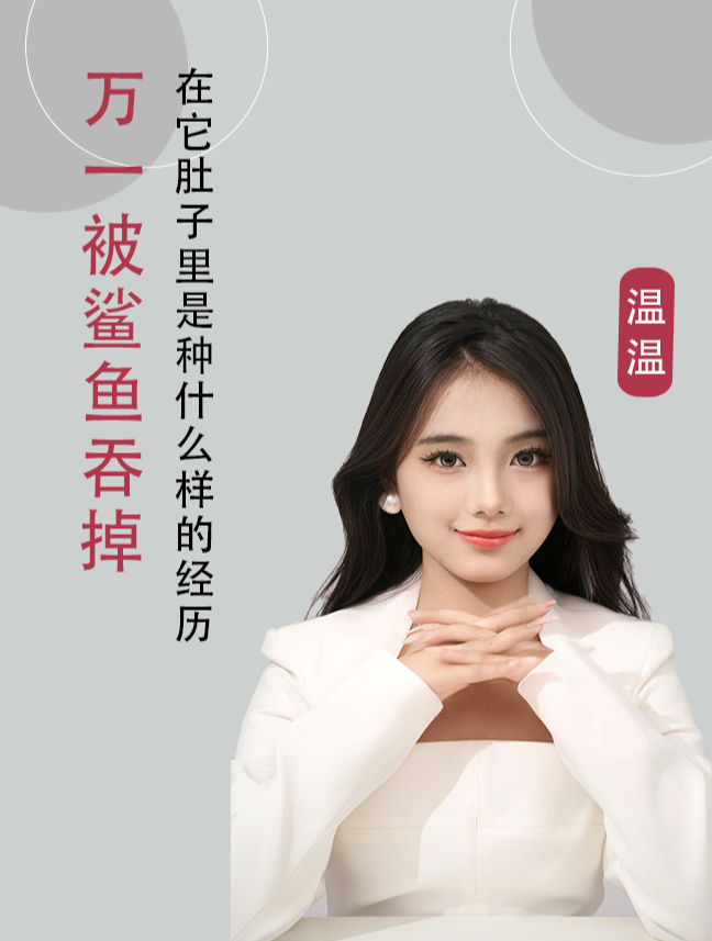 万一被鲨鱼吞掉,在它肚子里是种什么样的经历?