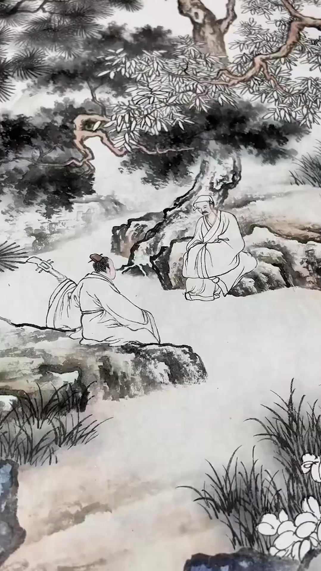 国画金鱼鸿运当头,哪一幅好一点儿