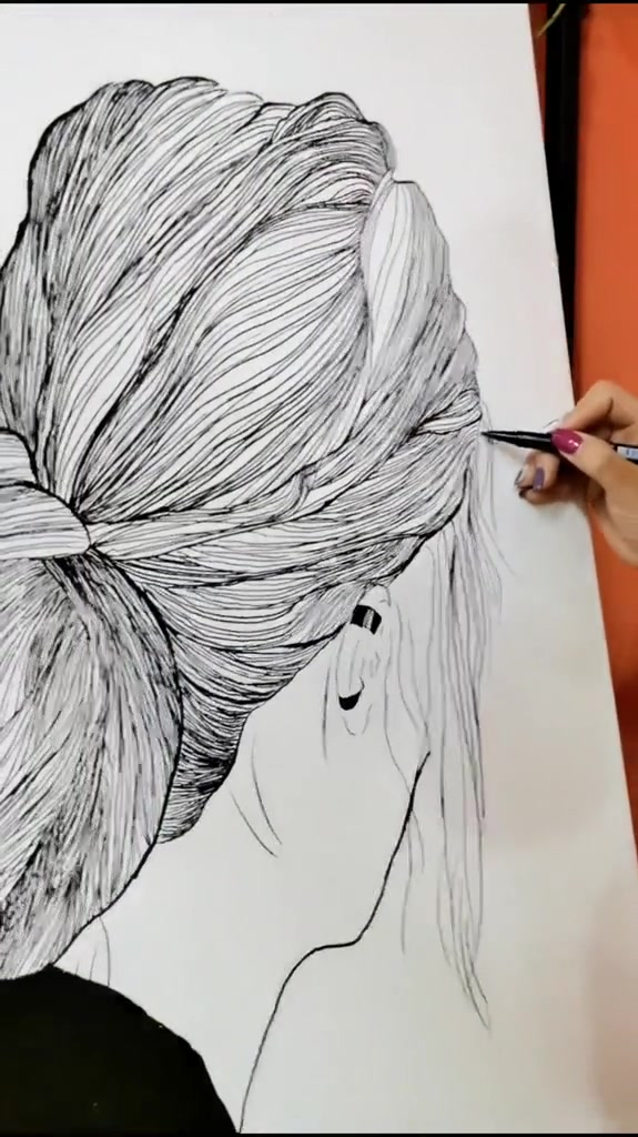 黑白装饰画,轻奢低调人物系列