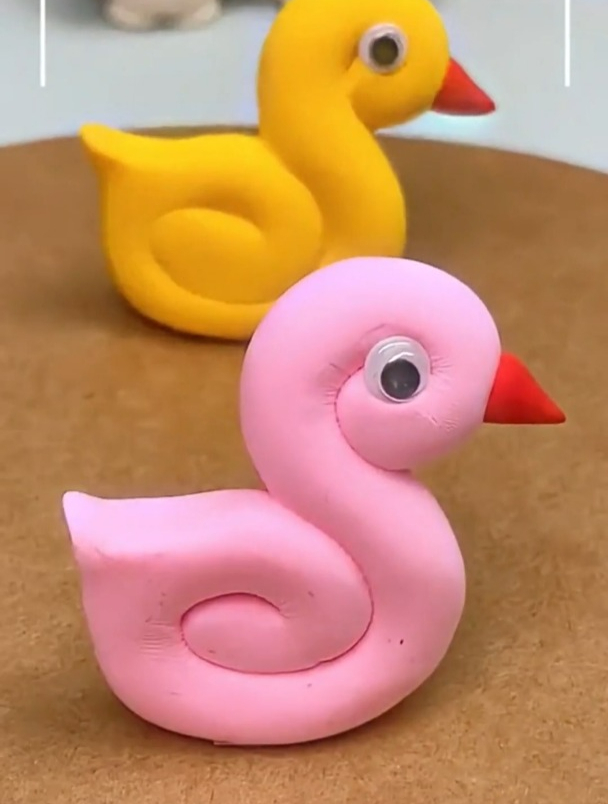 做简单可爱的小鸭子,小孩子也能自己完成
