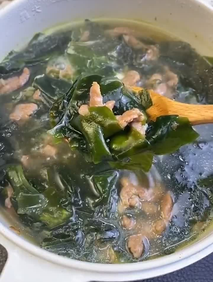 韩式海带汤,做法简单汤味美,好吃还刷脂,赶紧试试吧梨泰院
