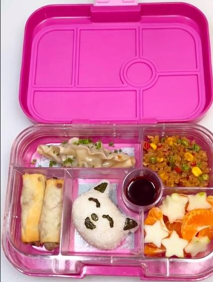 创意儿童午餐便当:萌萌哒造型,健康益智,宝宝爱不释手!