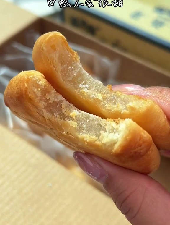 软软糯糯的老婆饼,不甜不腻