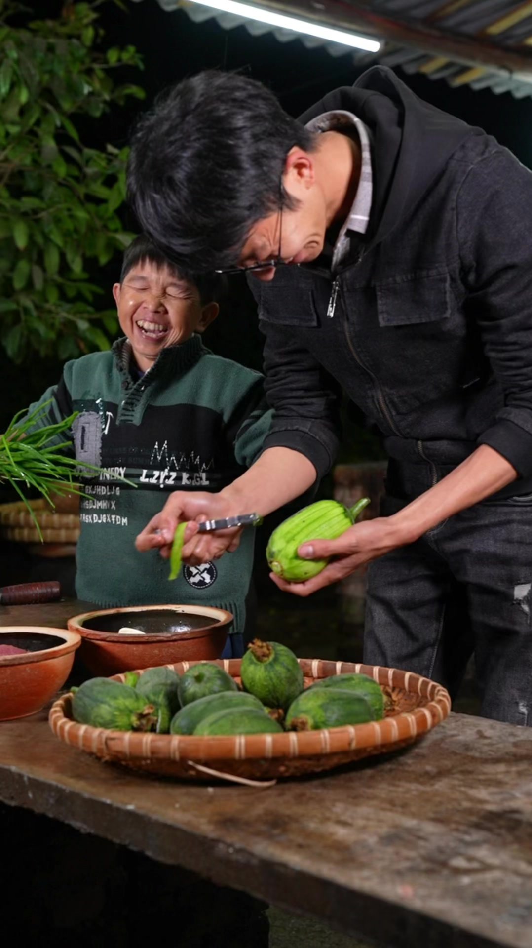 春色满园,节瓜爬蔓,一盘瓜盅暖胃生津
