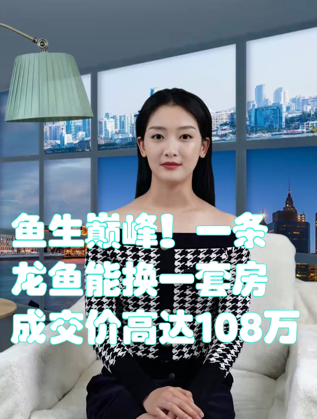 鱼生巅峰!一条龙鱼能换一套房:成交价高达108万