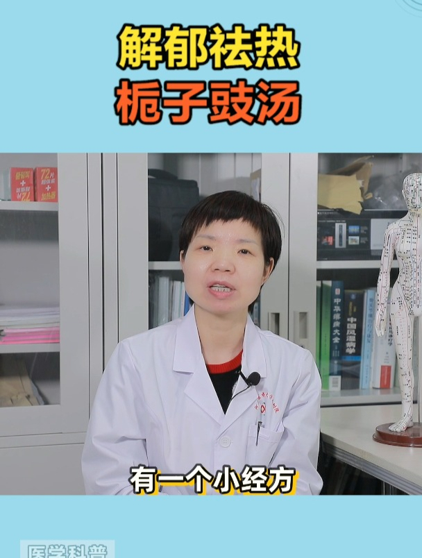 解郁祛热,栀子豉汤