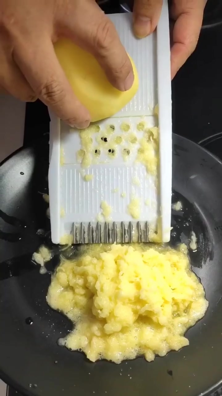土豆肉泥小吃!