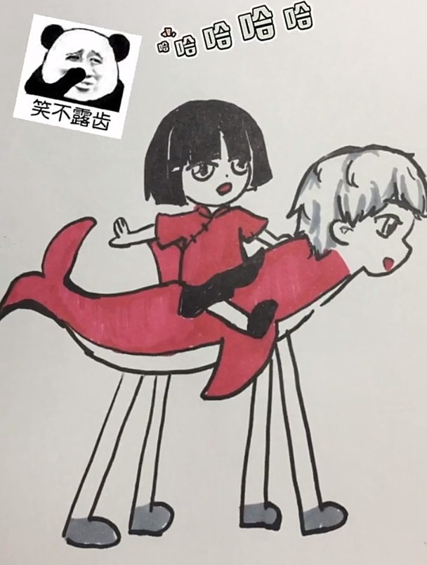 大鱼海棠的三种画法,你喜欢哪一种?