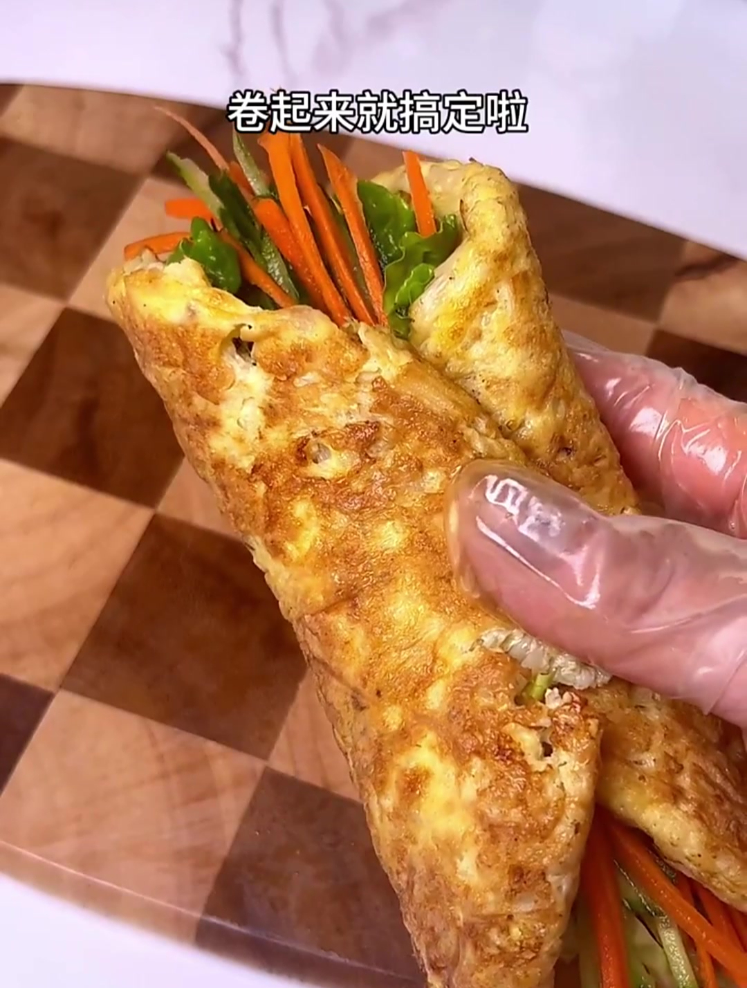 低卡金针菇蔬菜卷,当晚餐太合适了