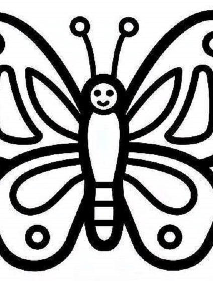 不同的蝴蝶简笔画画法,短短2分钟就能画完,涂上颜色更好看