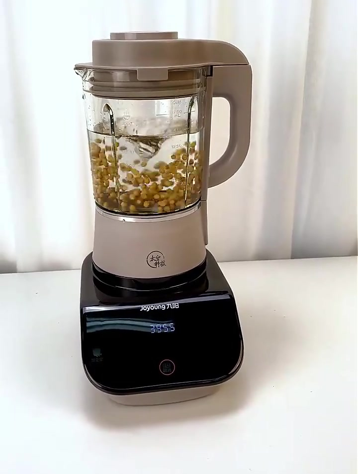 如何用九阳破壁机做醇豆浆?不慌,我来教你!