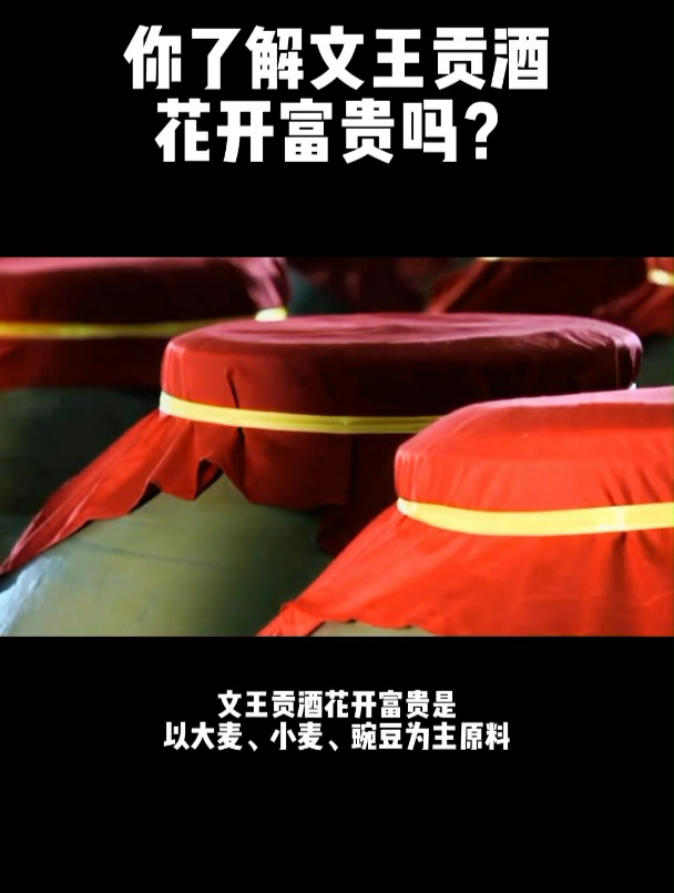 你了解文王贡酒花开富贵吗?