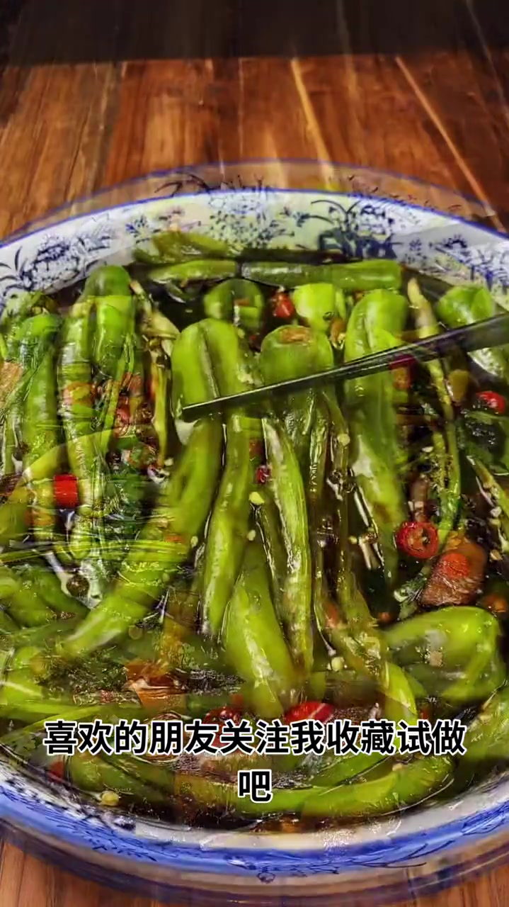 好吃的辣椒咸菜!