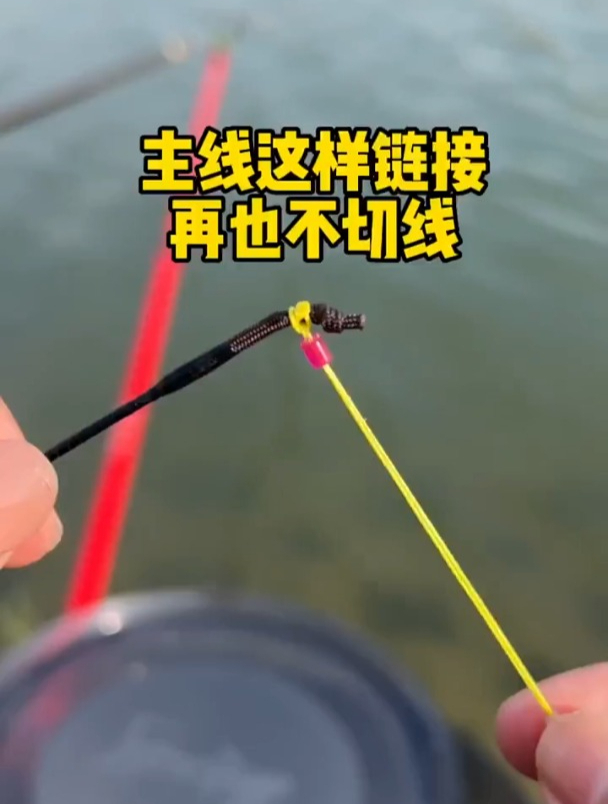 很多钓友在用的竿稍绳打结技巧,简单易懂防磨损!