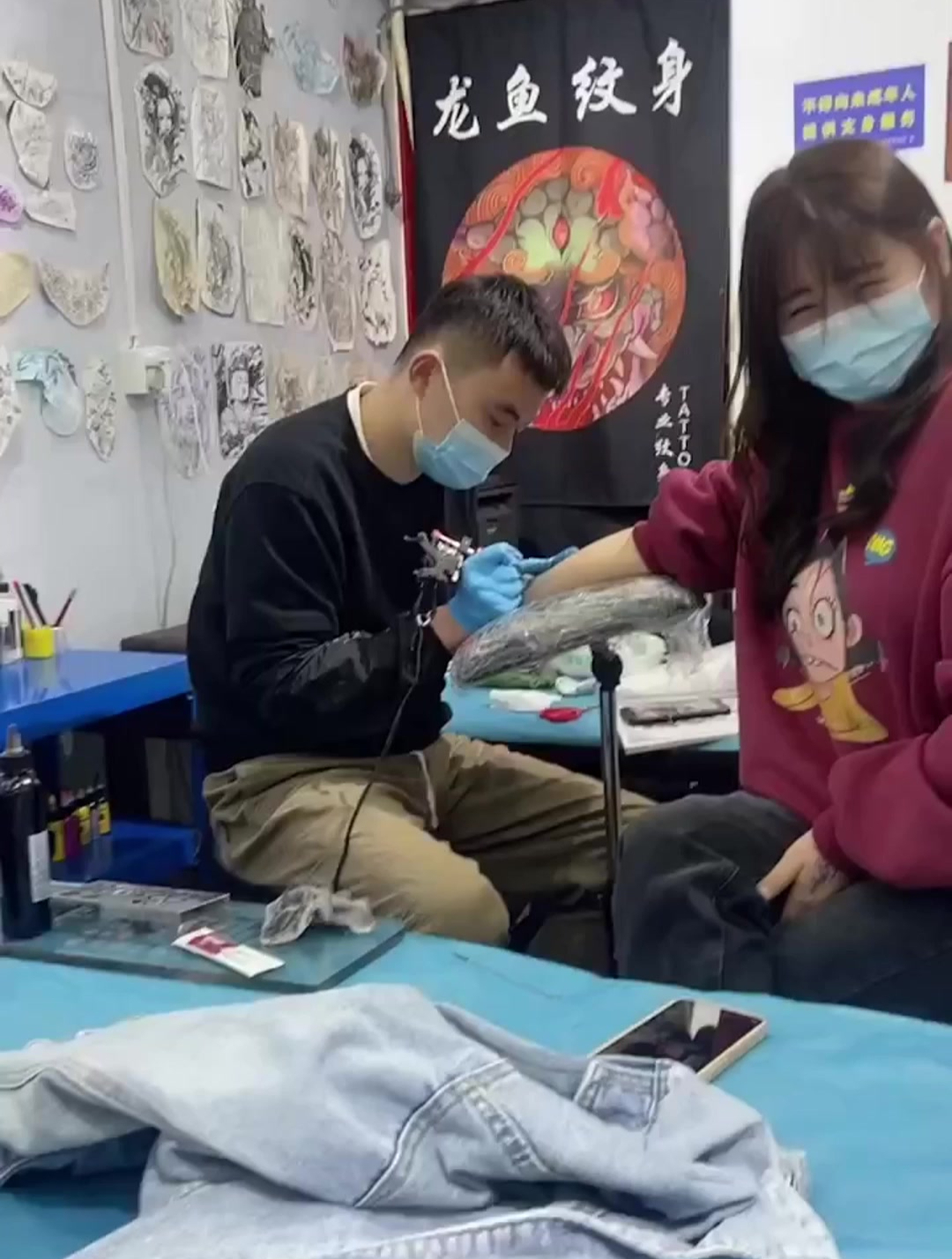 都说只要坏女孩才纹身,其实真正的好与坏,从外表是看不出来的