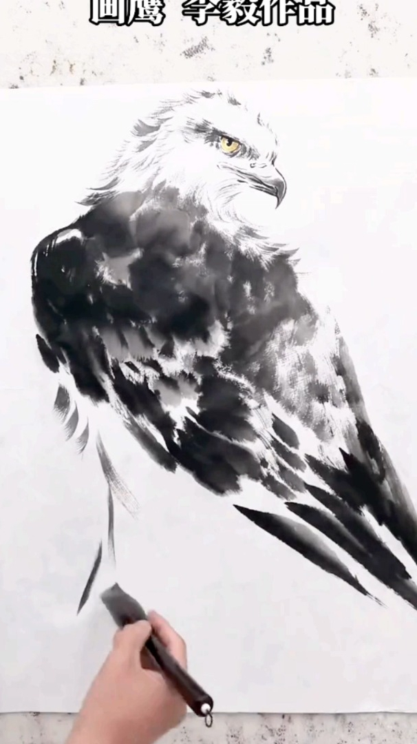 画鸡,大吉大利,画家李毅作品