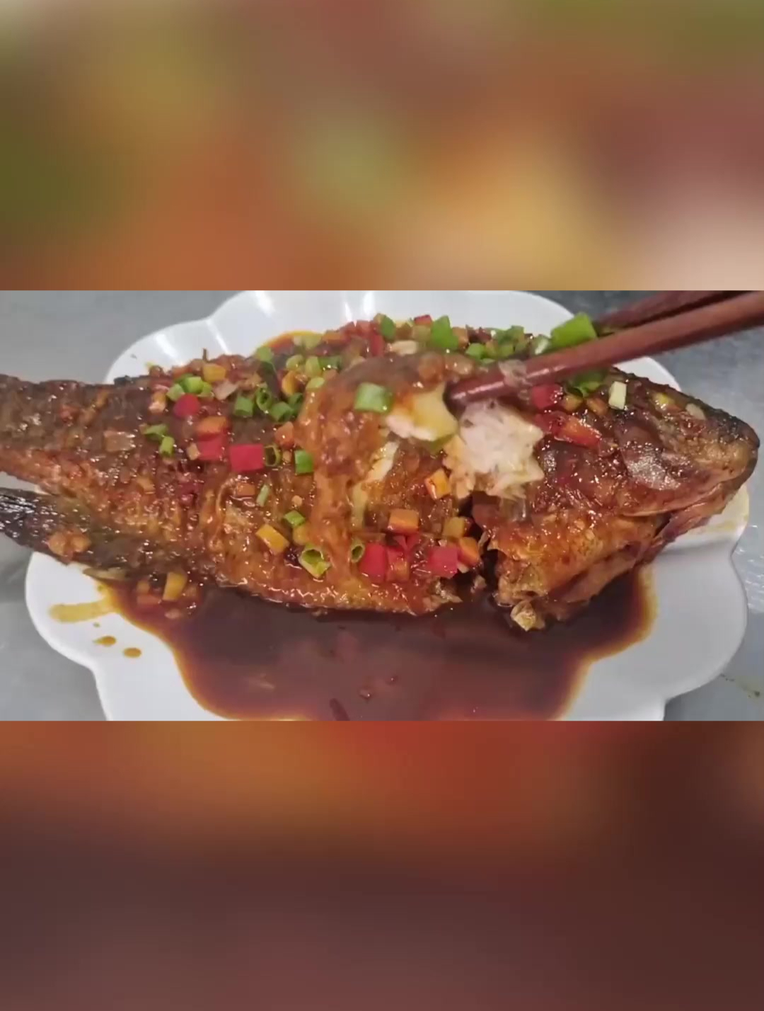 酱焖罗非鱼的家常做法,鱼肉不腥不柴爱吃鱼的一定要收藏哦