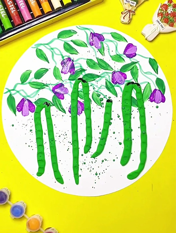 今天教大家用超轻粘土做蔬菜~ 儿童趣味画 幼儿手工