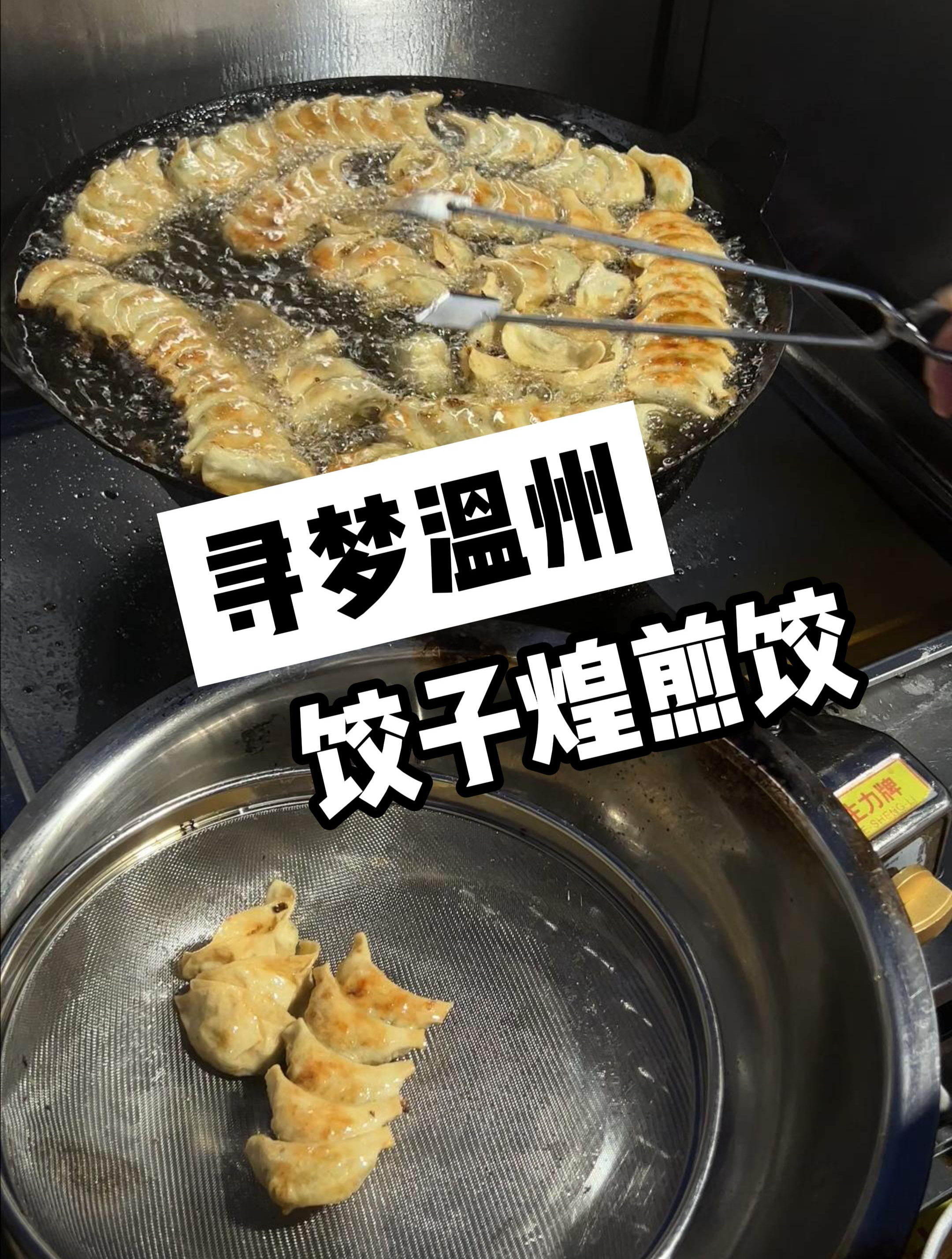 寻梦·温州·既然想吃 那就来吃!煎饺外酥里嫩 就是把我上巴戳到了