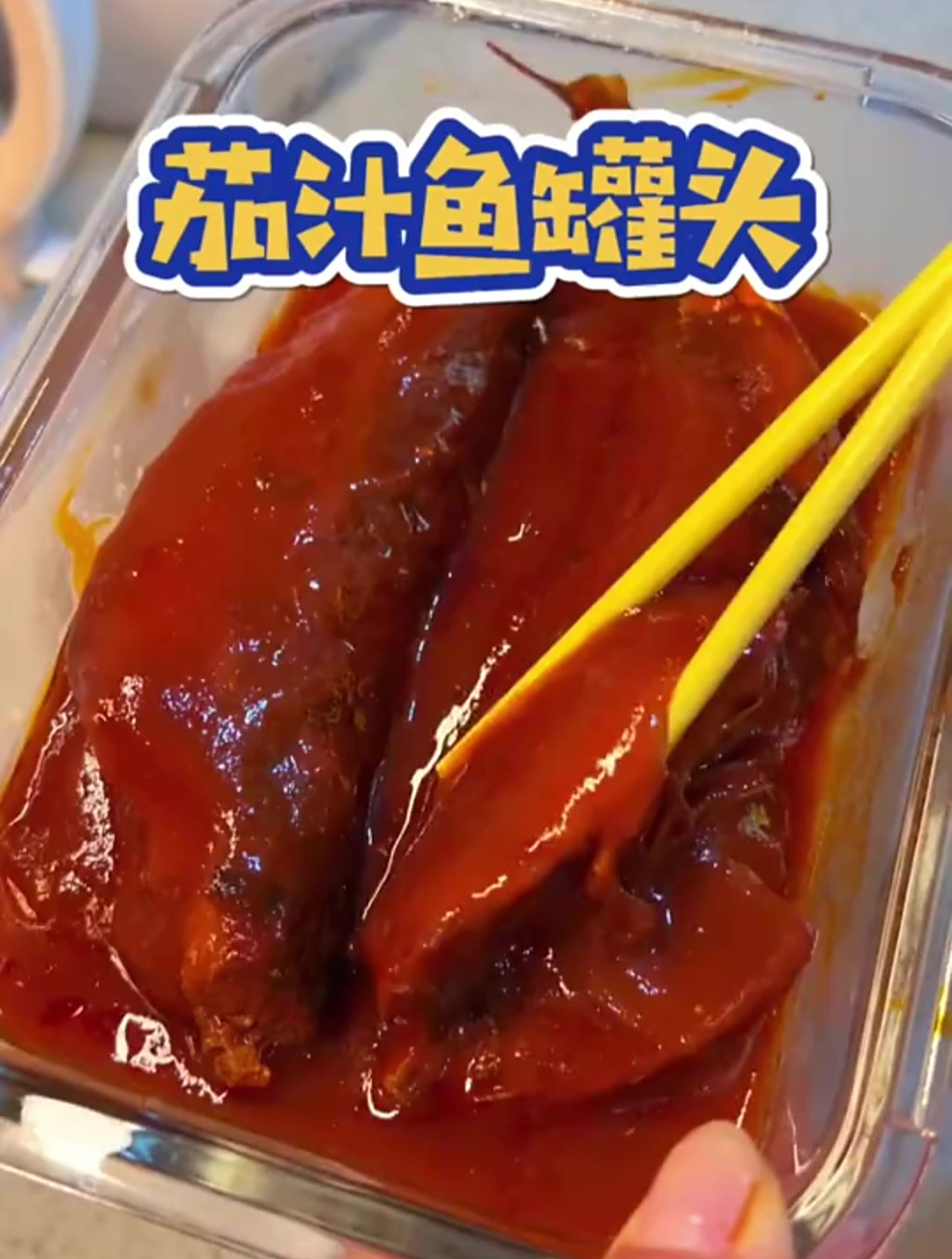 小时候爱吃的茄汁鱼罐头