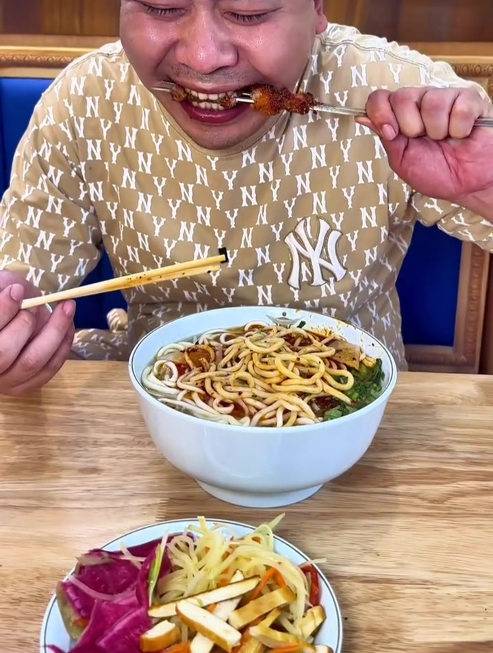 兰州拉面套餐 真的太香了!