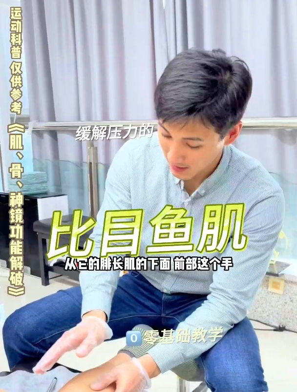 比目鱼肌处理 运动康复课程 知识 解剖