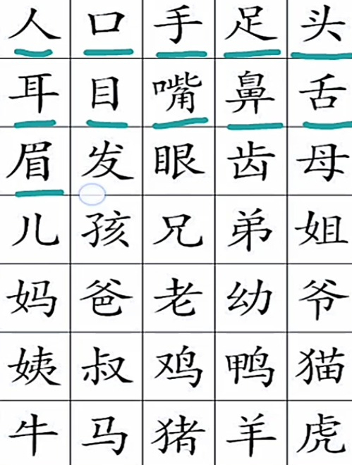 教你认字识字,大人小孩都可以哟