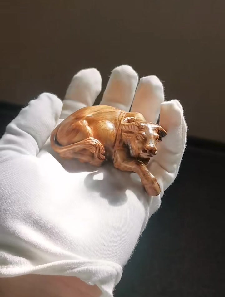木雕牛-,你们喜欢吗