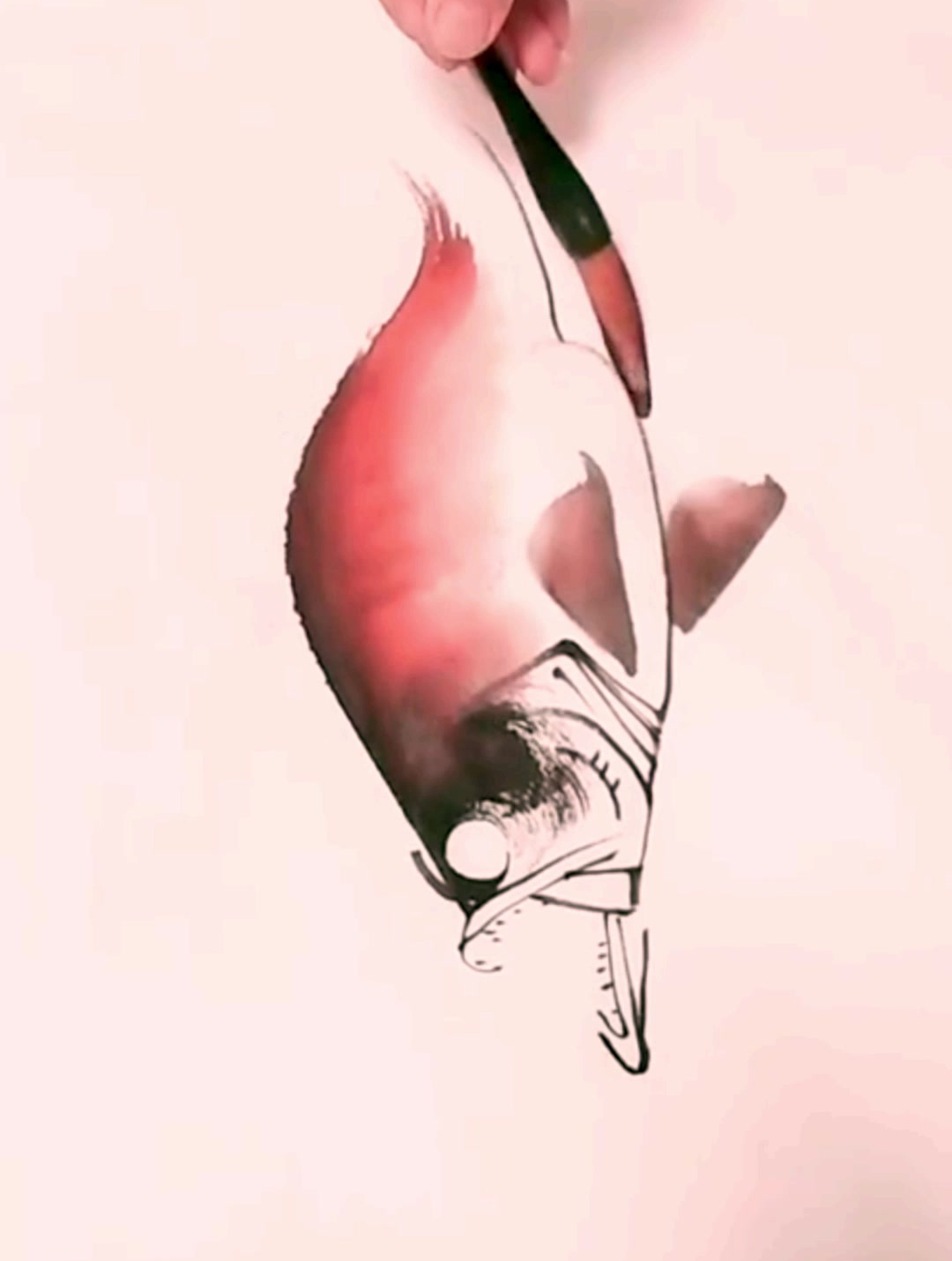弘扬中国文化,国画精髓,画鳜鱼的诀窍