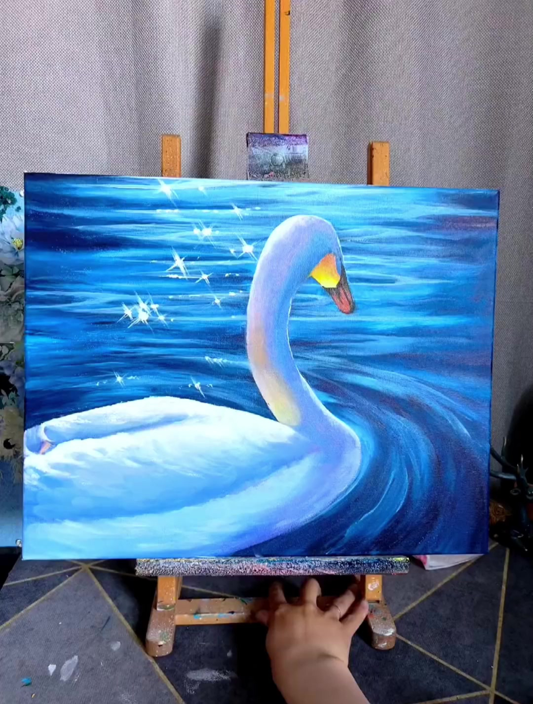 画一只大鹅送给你们