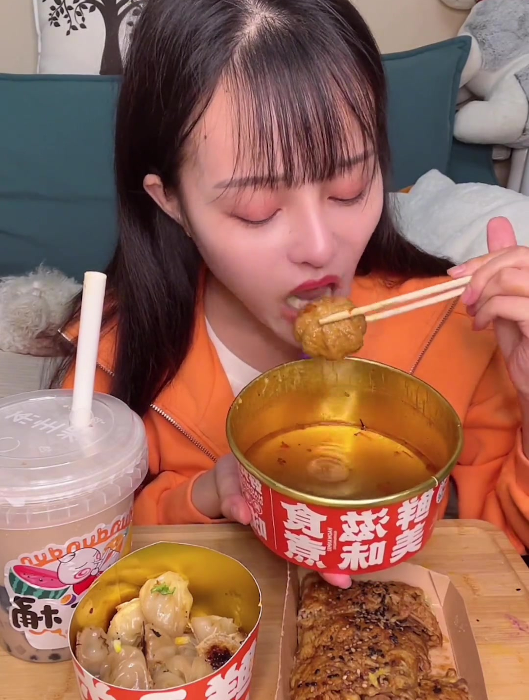 逛吃夜市美食街 美食vlog