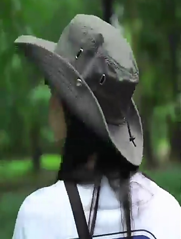 卡帝乐鳄鱼(CARTELO)渔夫帽女士遮阳帽子夏季太阳帽防晒帽登山