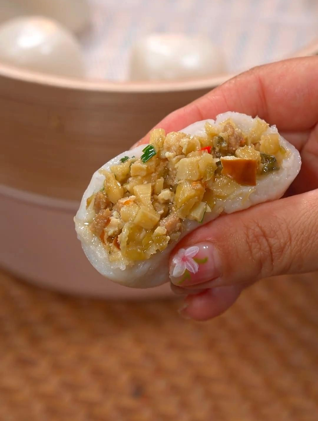 这样做的桐庐米果Q弹有嚼劲