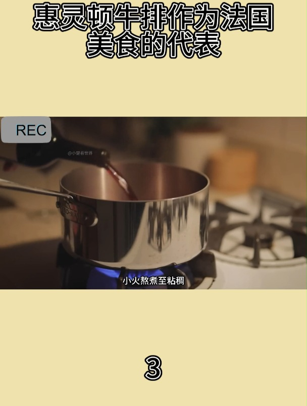 惠灵顿牛排作为法国美食的代表3