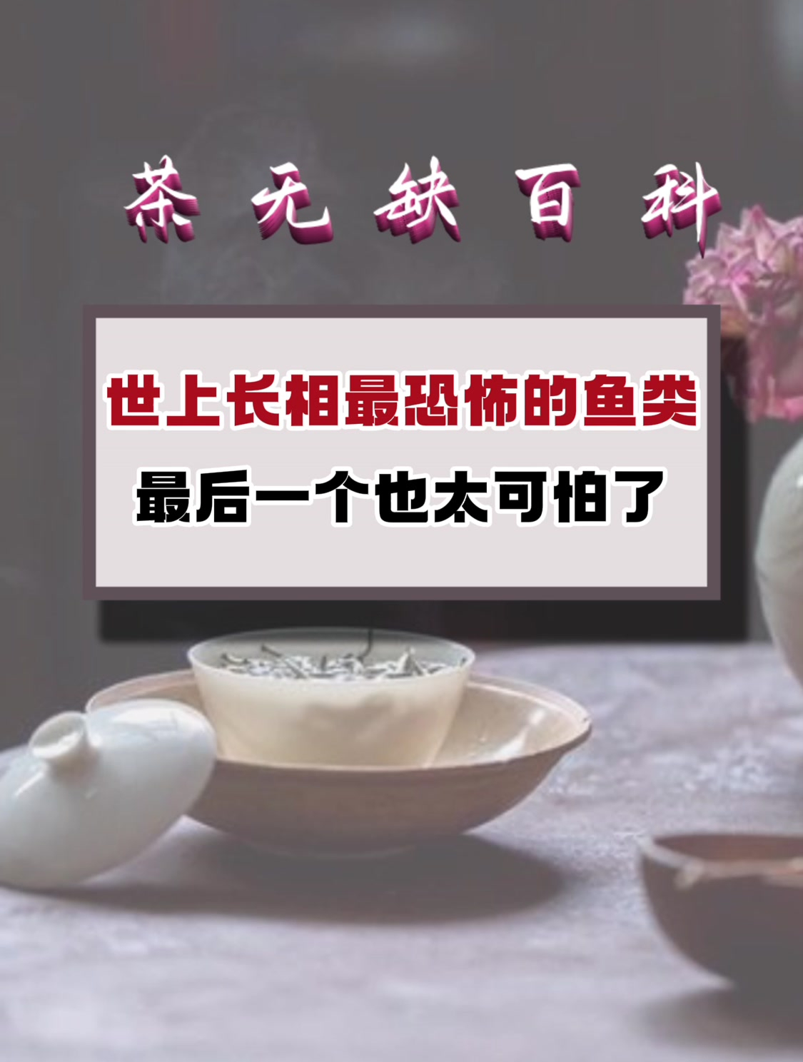 世上长相最恐怖的鱼类最后一个也太可怕了