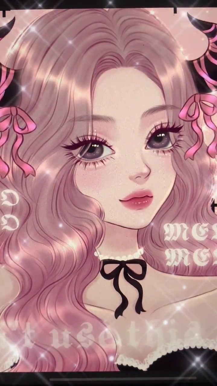 少女插画,星座系列少女,金牛座