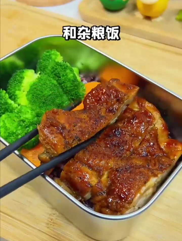 10元轻松复刻低卡照烧鸡肉饭!减脂期馋了饿了就做它!