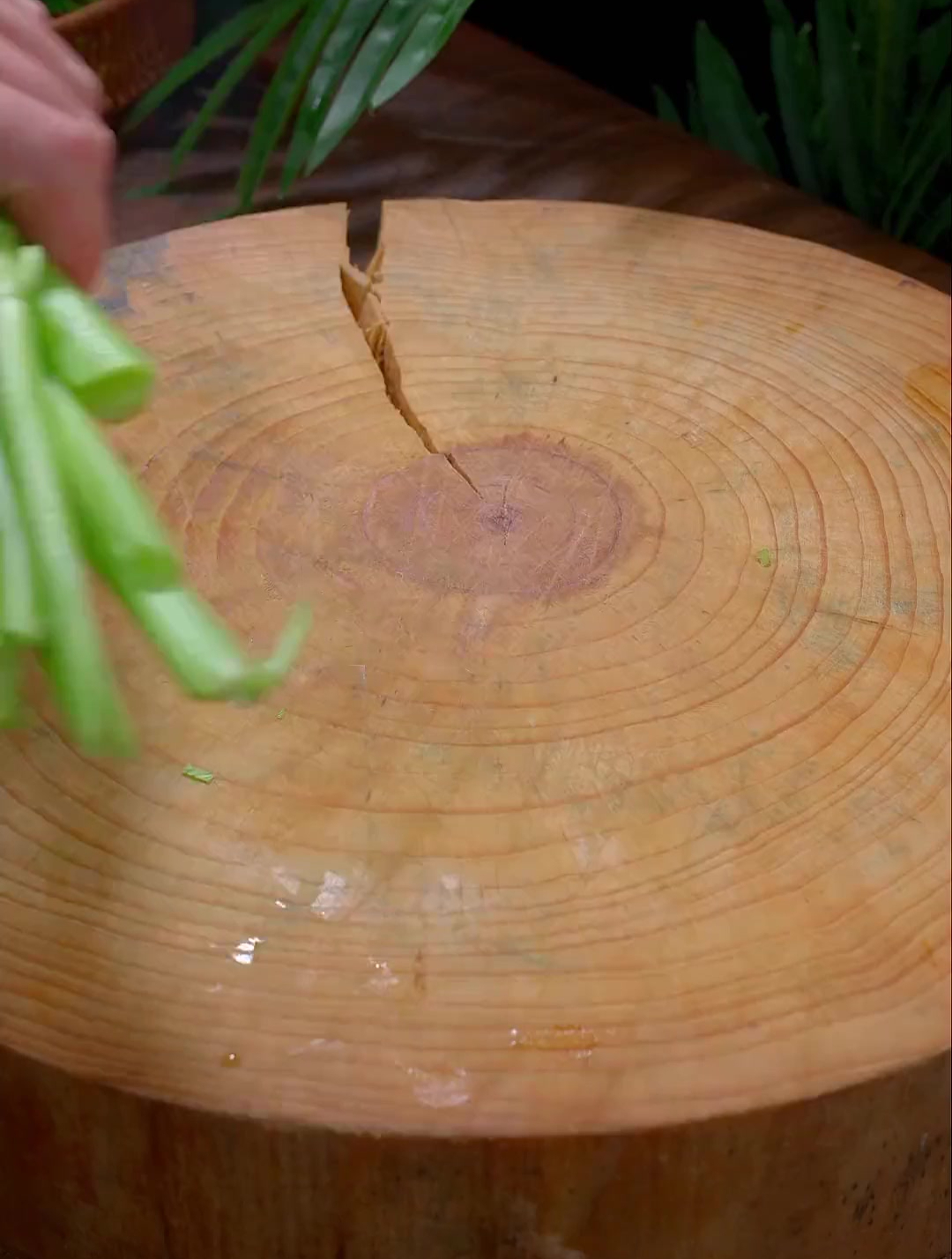 空心菜梗清脆爽口