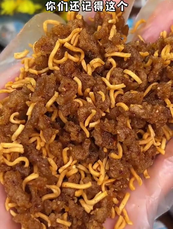这个沙嗲素牛肉干小时候超爱吃