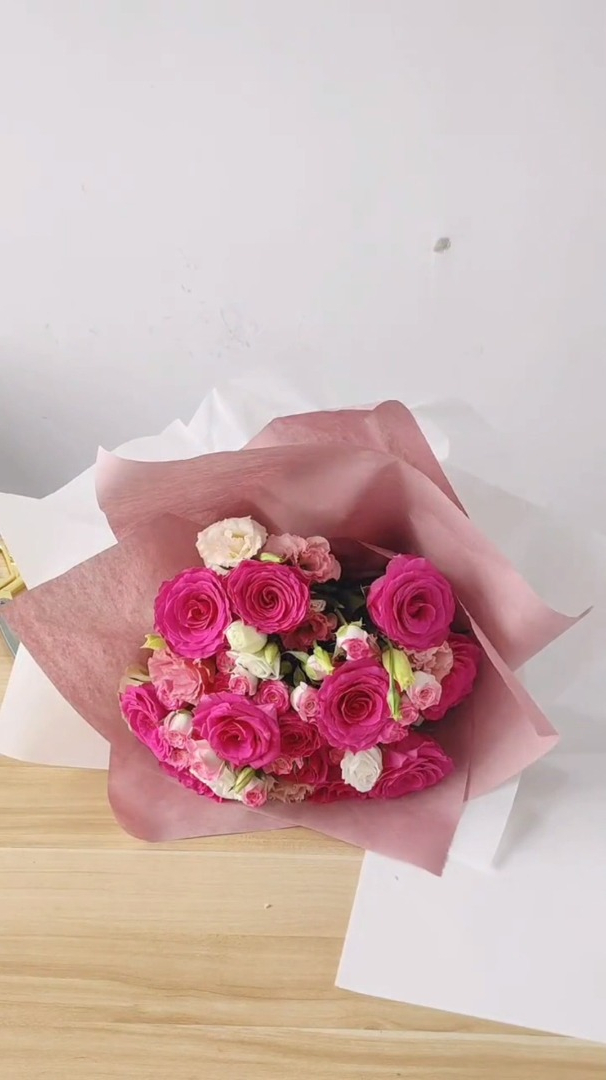 花束制作教程色彩搭配