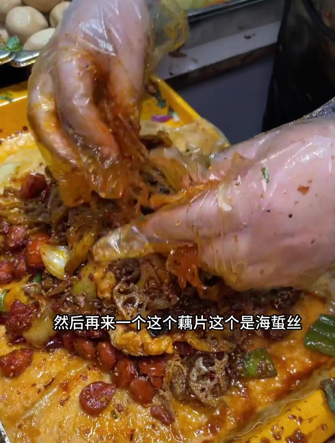 加了20多种配菜的大卷饼竟然只要55