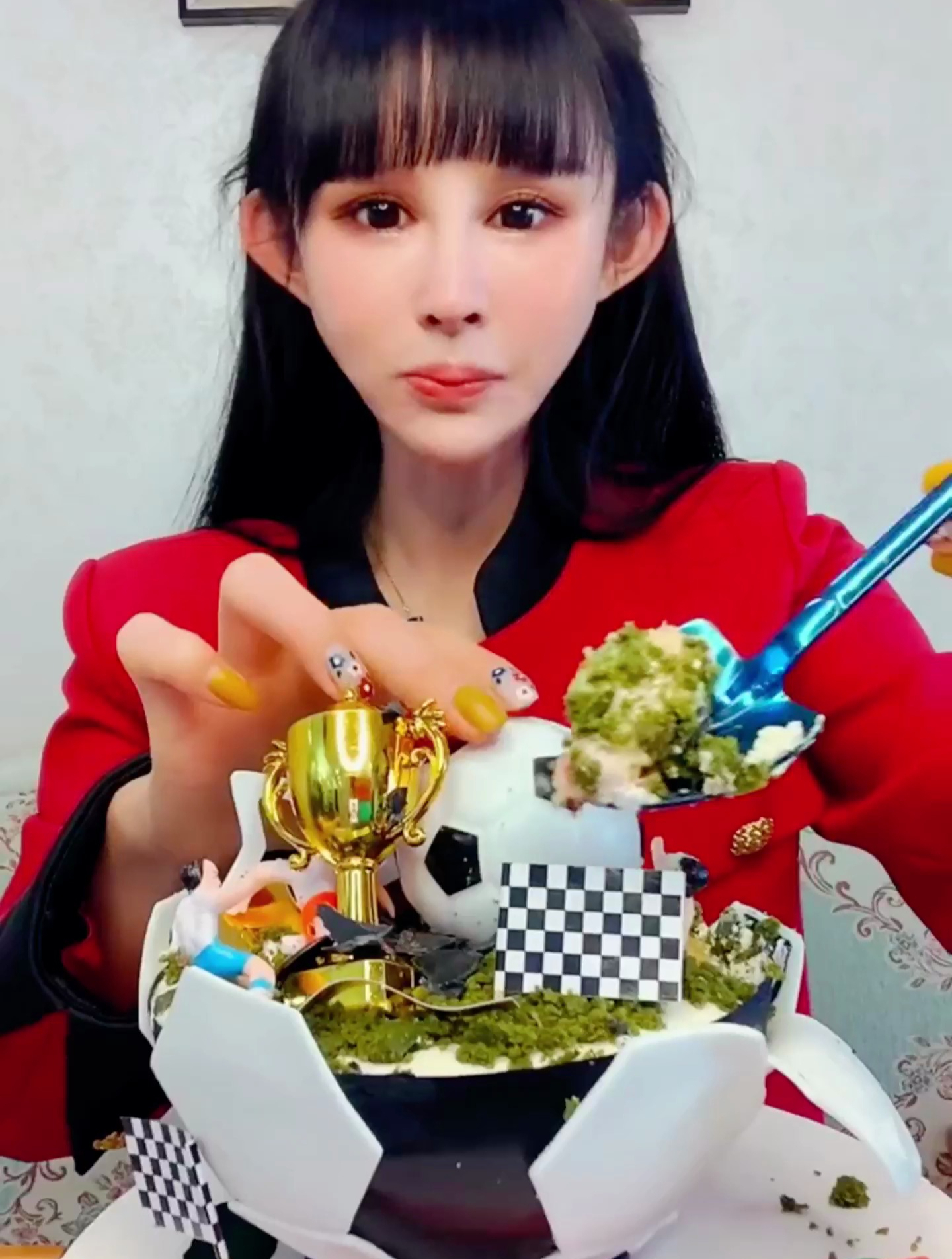 国际足联世界杯 简单的足球蛋糕