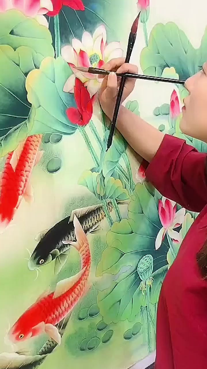 江南可采莲.鱼戏莲叶间。喜欢的朋友多多支持哦,感谢