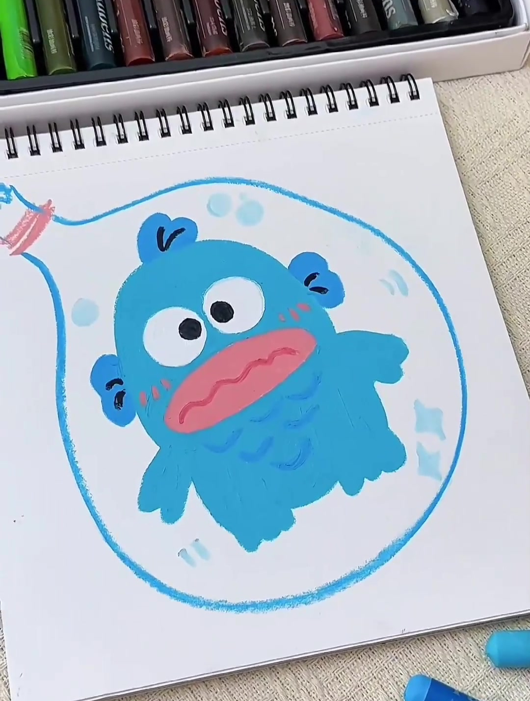 这么可爱的小丑鱼 你确定不画一下吗