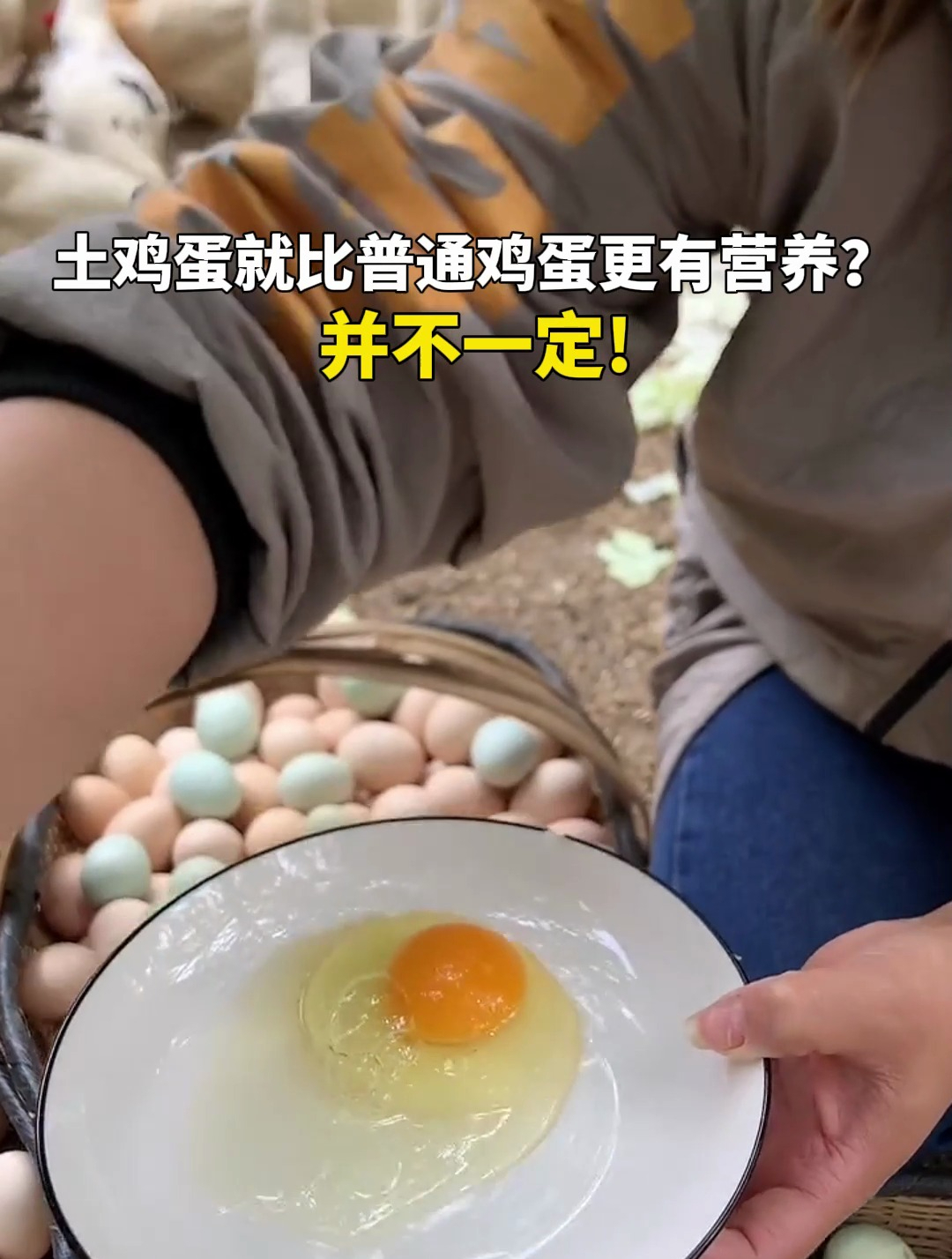 土鸡蛋比普通鸡蛋的营养价值高?那可不一定!