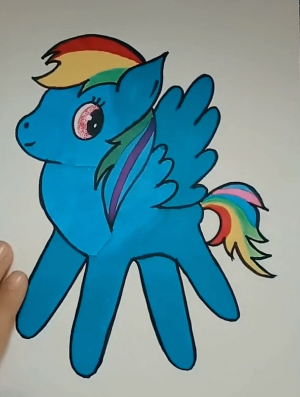 小马宝莉简笔画,简笔画教学