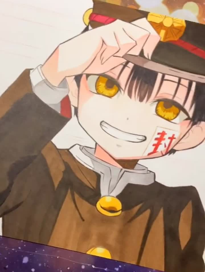 地缚少年花子君临摹手绘扛不住扛不住充能计划